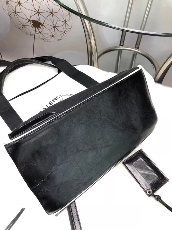 BALENCIAG巴黎世家 17春夏新款 NAVY CABAS 進口耐磨棉質帆布 子母購物袋  BL1028